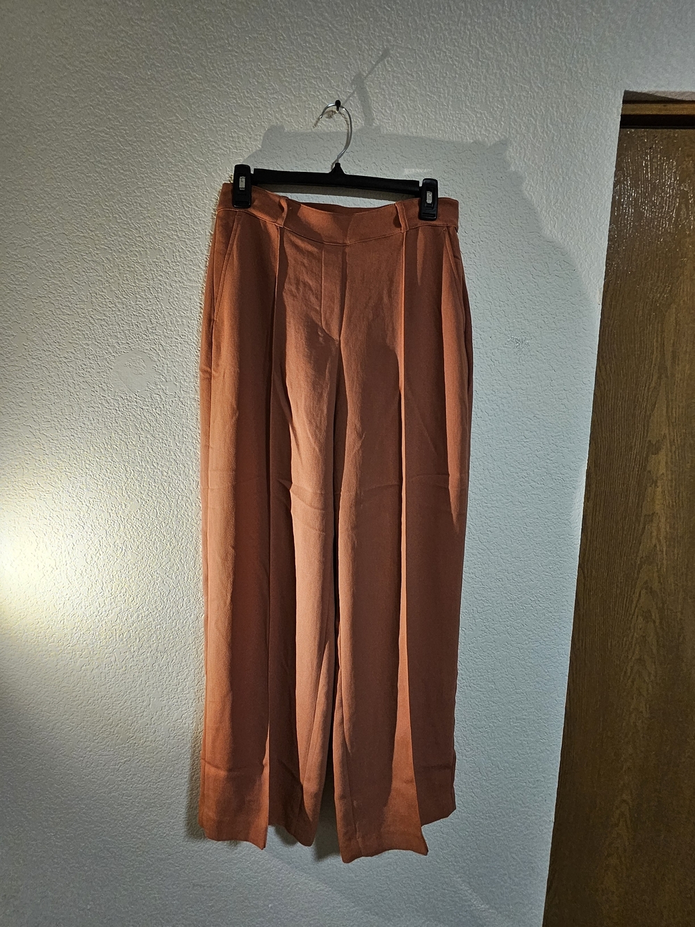 SPANX NWOT Wide Leg Rust Orange Trousers